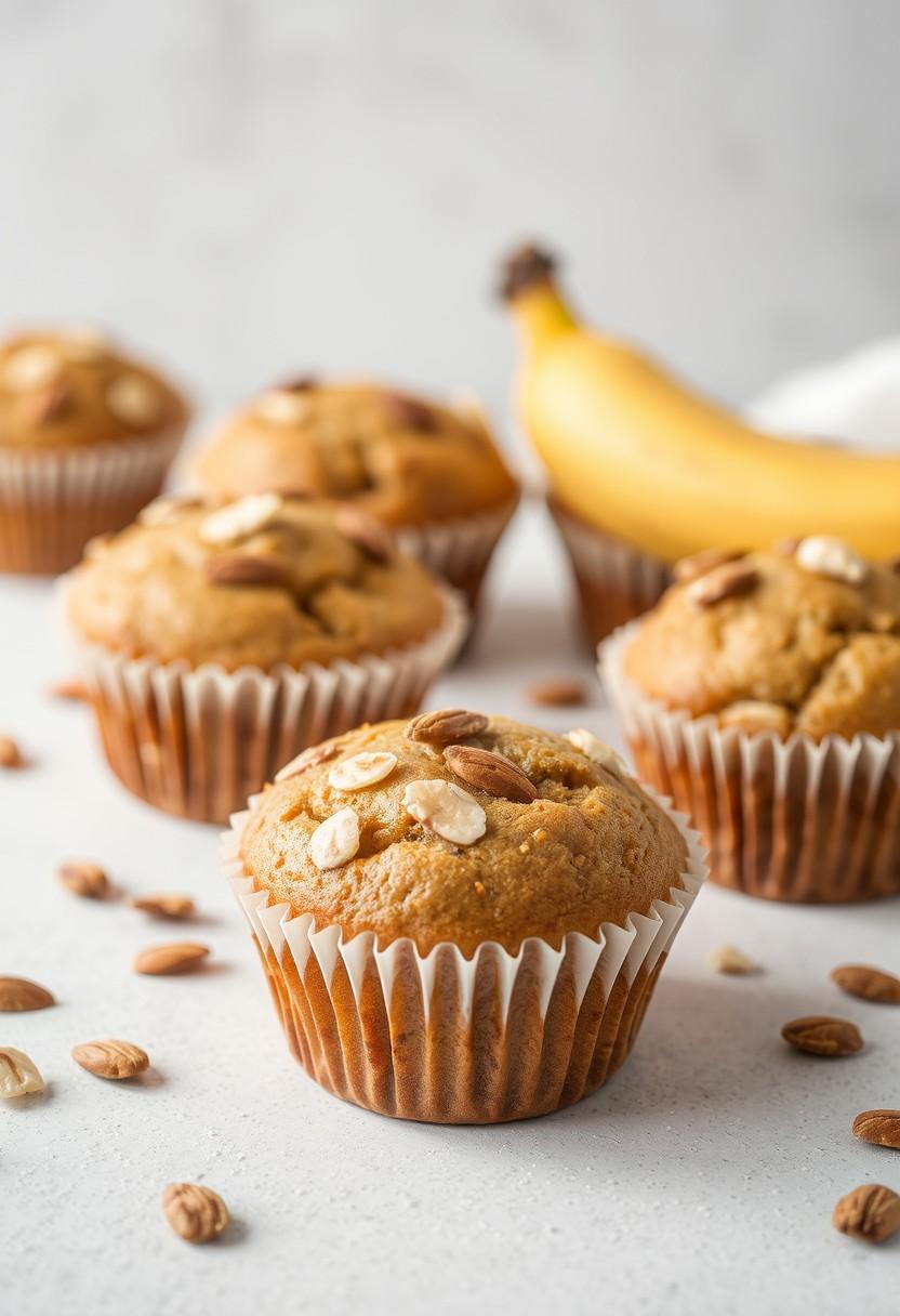 Almond Banana Muffins