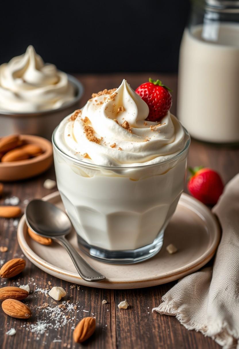 Almond Milk Whipped Cream