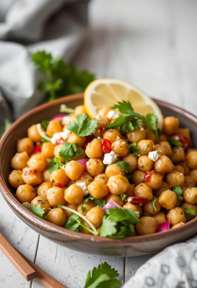 Asian-Inspired Chickpea Salad