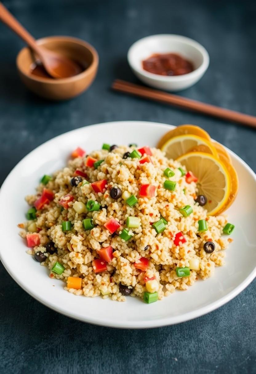 Asian-Inspired Sesame Ginger Quinoa Salad