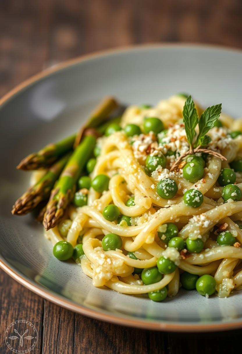 Asparagus and Pea Risotto