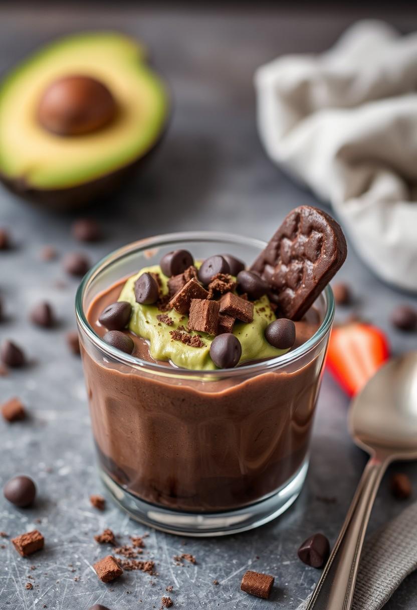 Avocado Chocolate Pudding