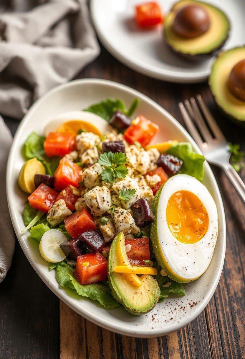 Avocado Egg-less Salad