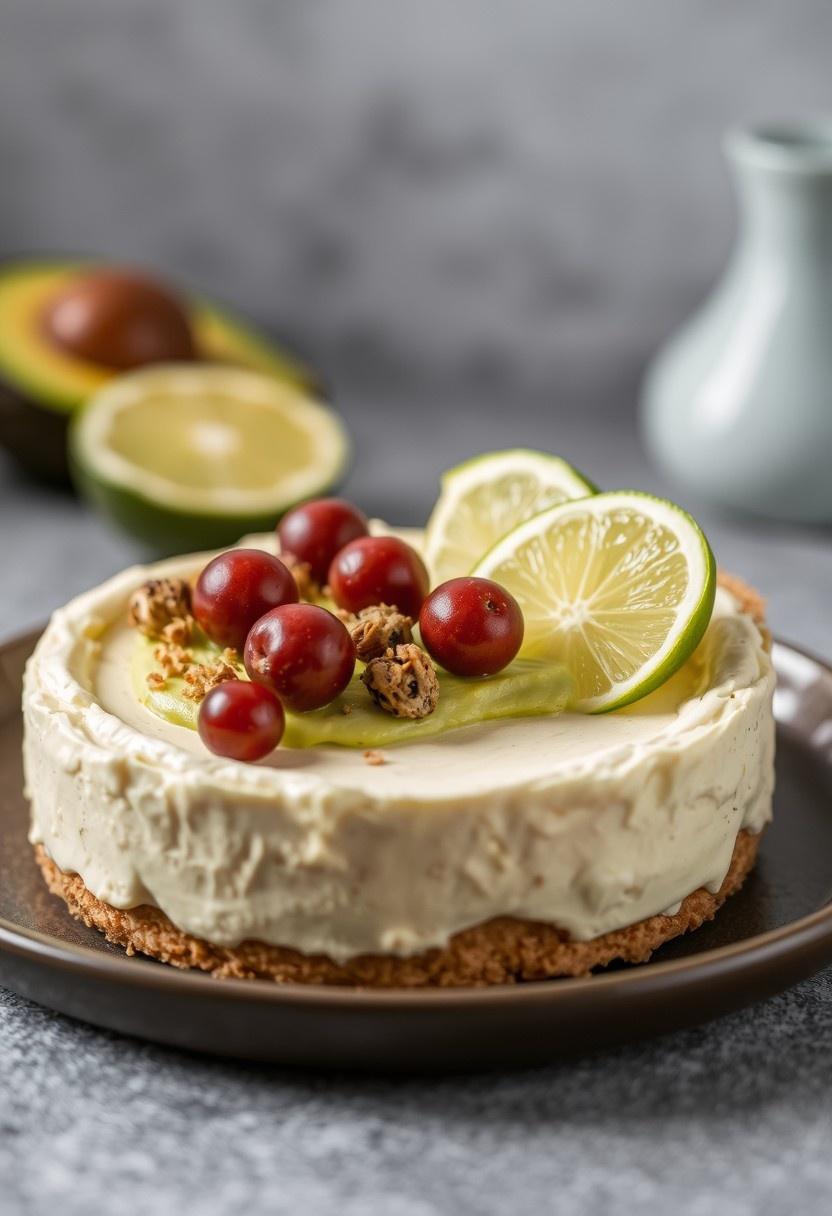 Avocado Key Lime Pie