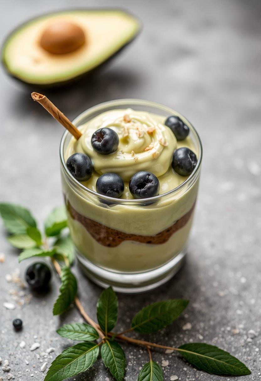 Avocado Vanilla Pudding