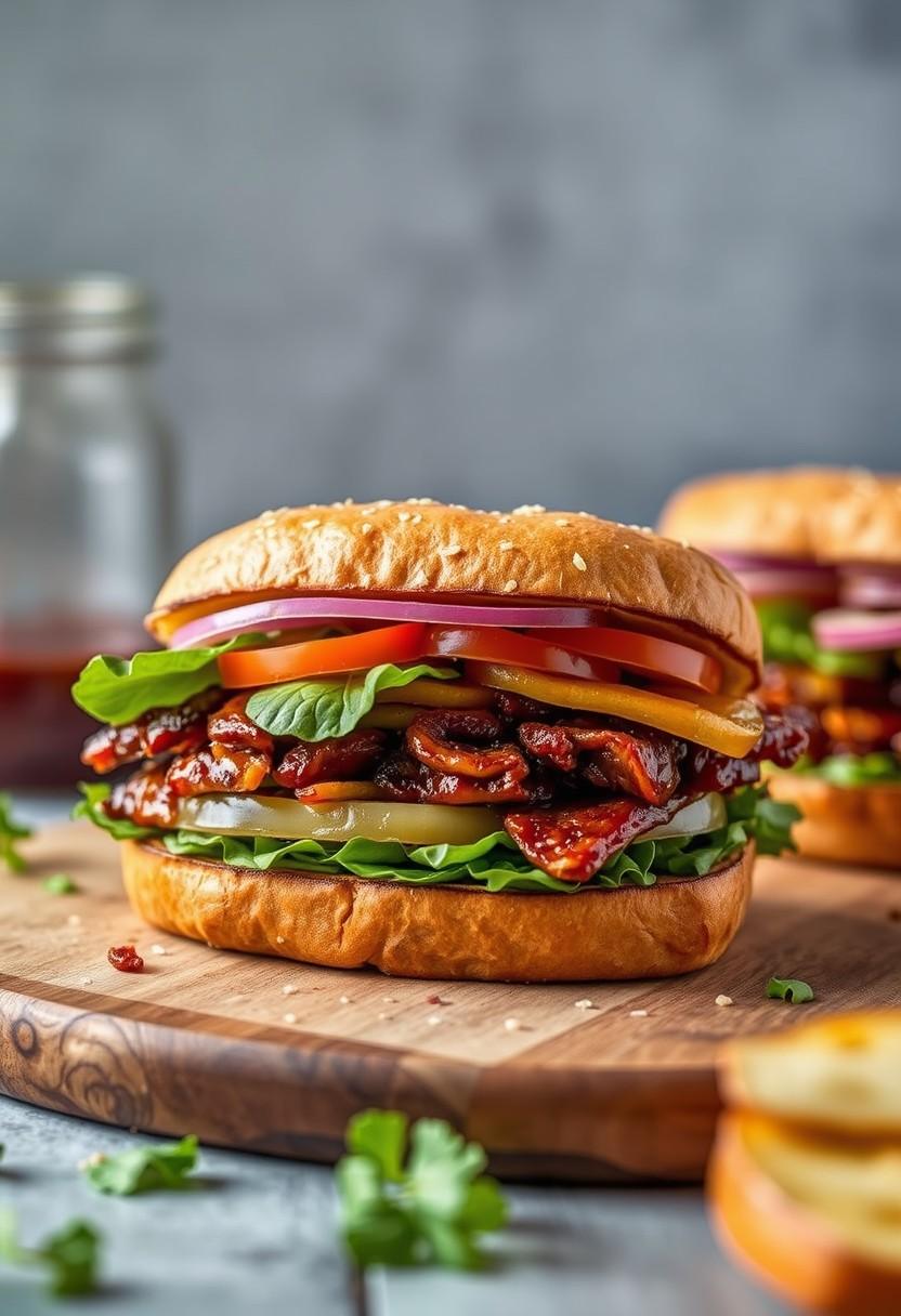 BBQ Jackfruit BLT