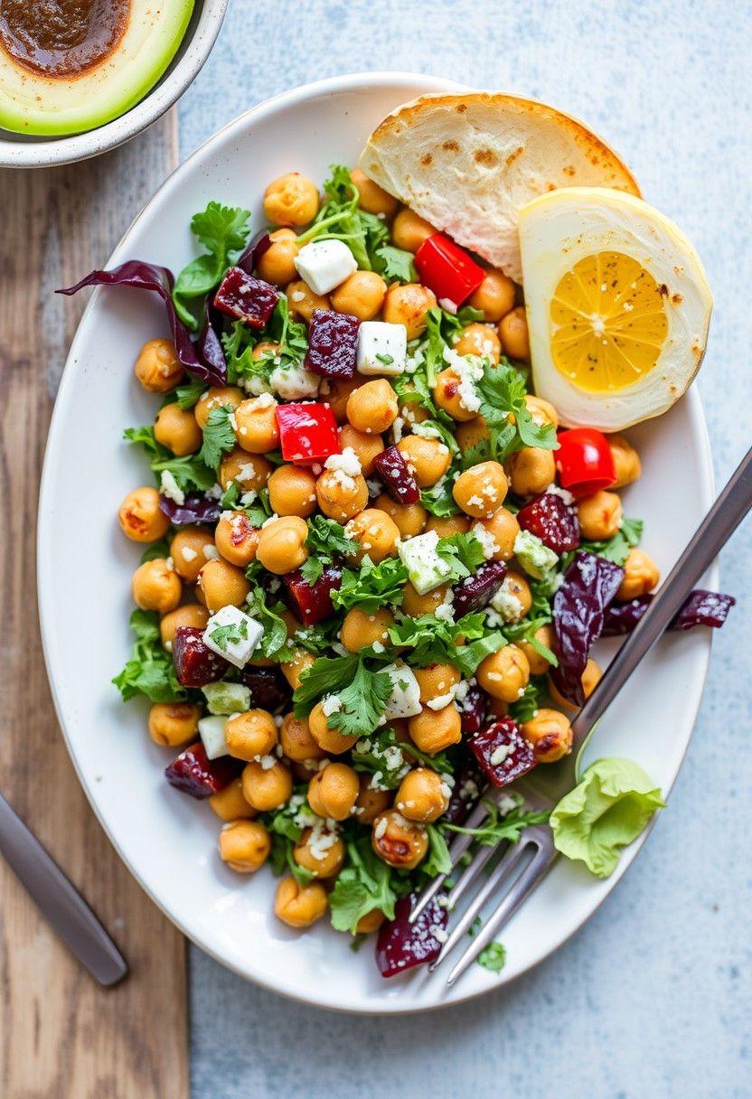 BBQ Ranch Chickpea Salad