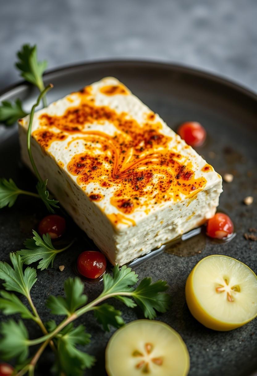 Baked Tofu Feta