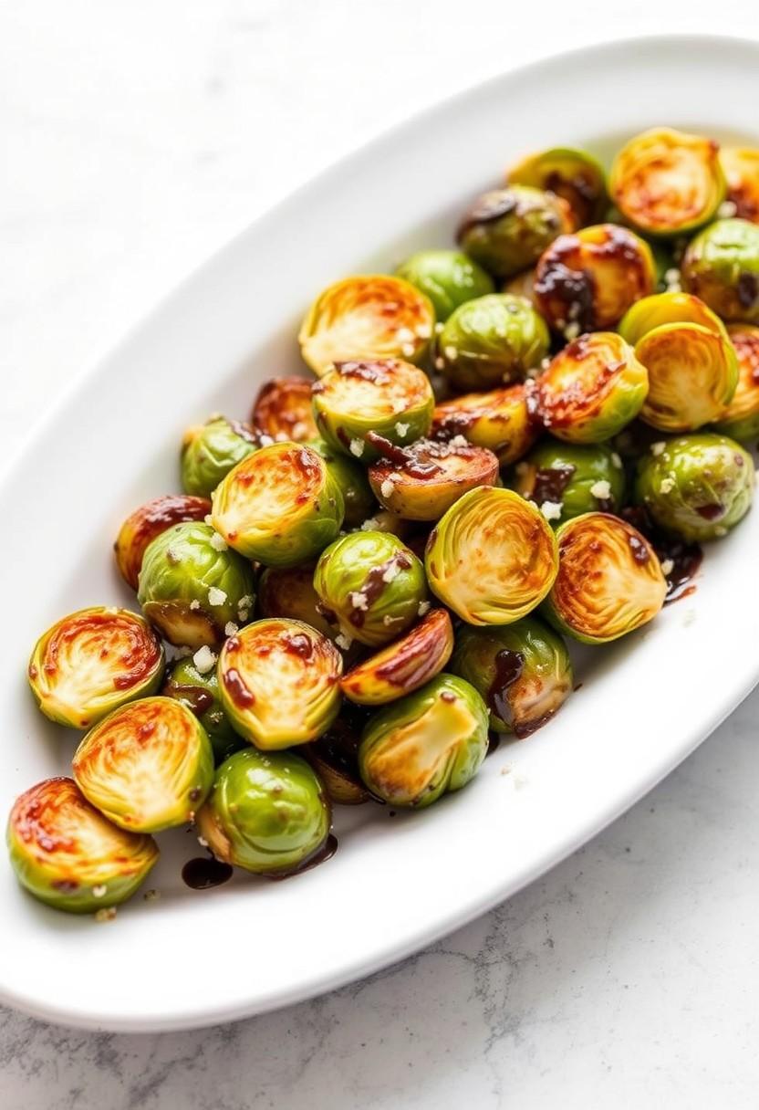 . Balsamic Glazed Brussels Sprouts