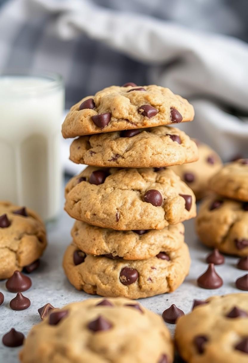 Banana Chocolate Chip Cookies