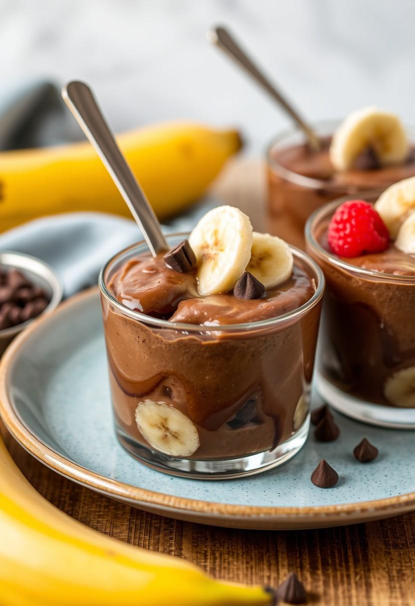 Banana Chocolate Pudding