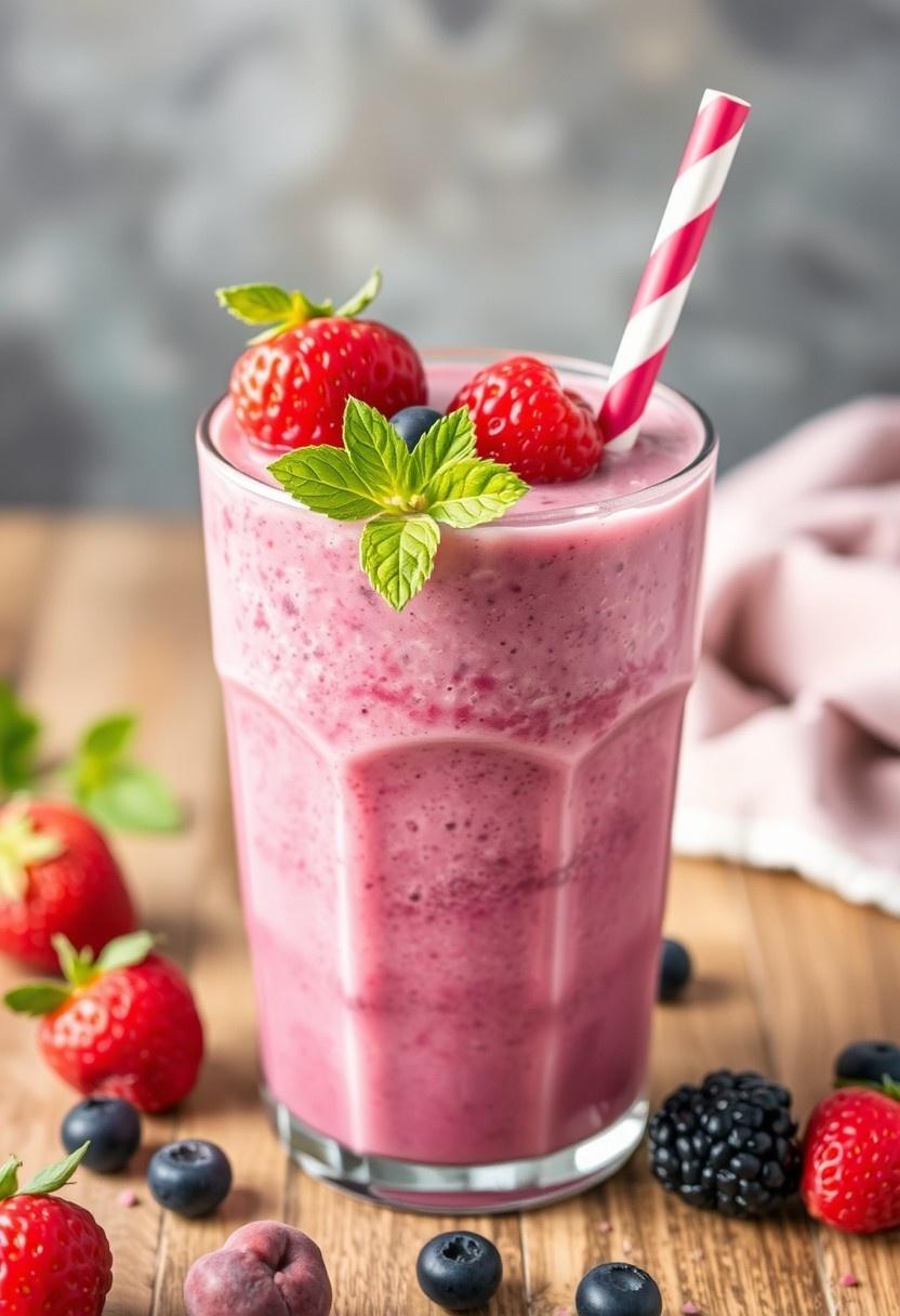 Berry Blast Antioxidant Smoothie