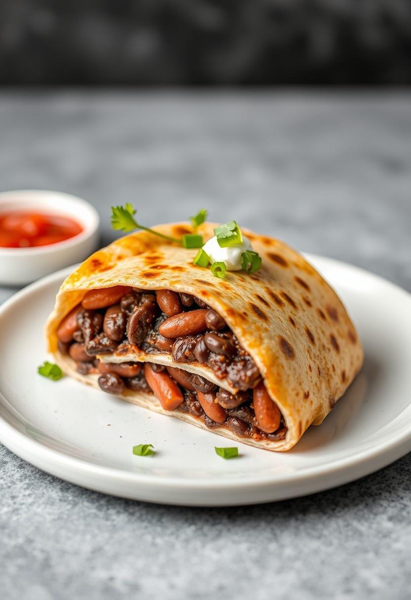 Black Bean Quesarito