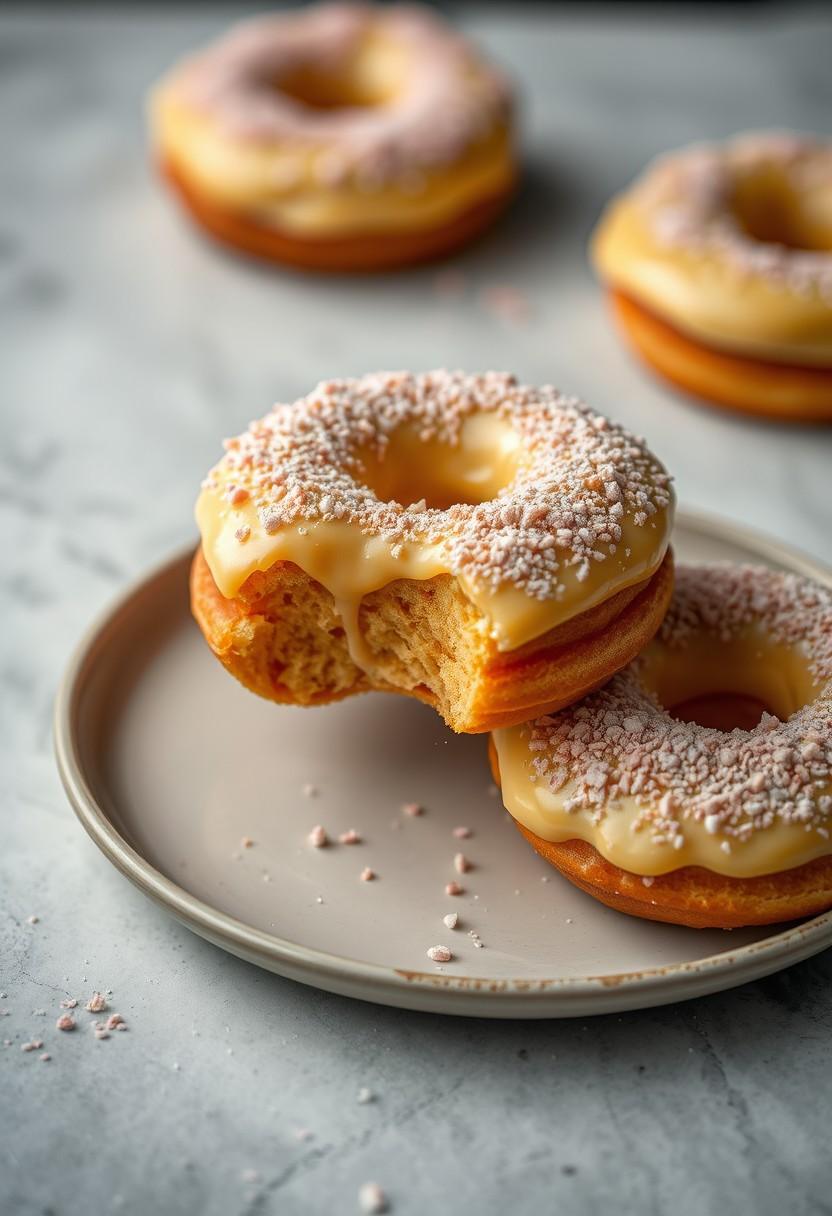 Boston Cream Doughnuts