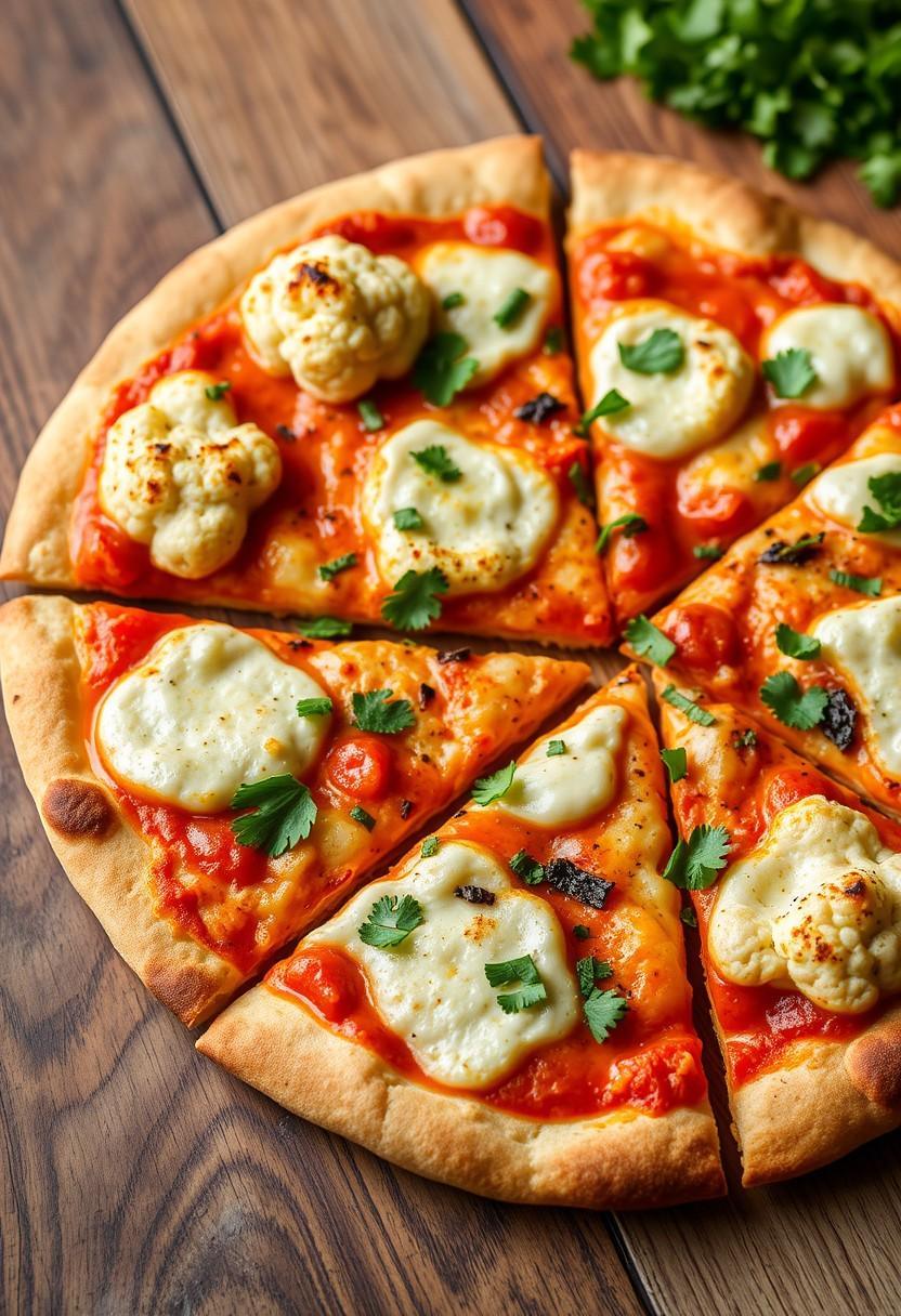 Buffalo Cauliflower Pizza