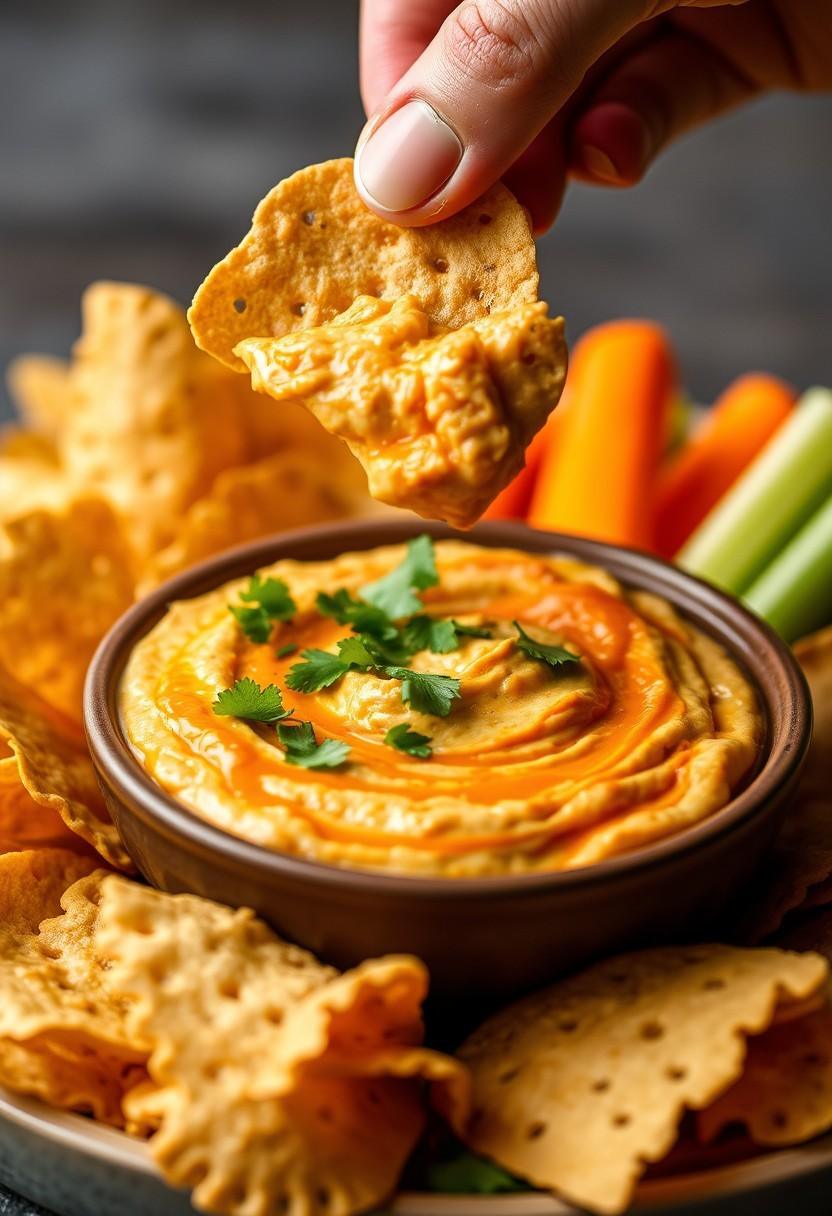 Buffalo Jackfruit Dip