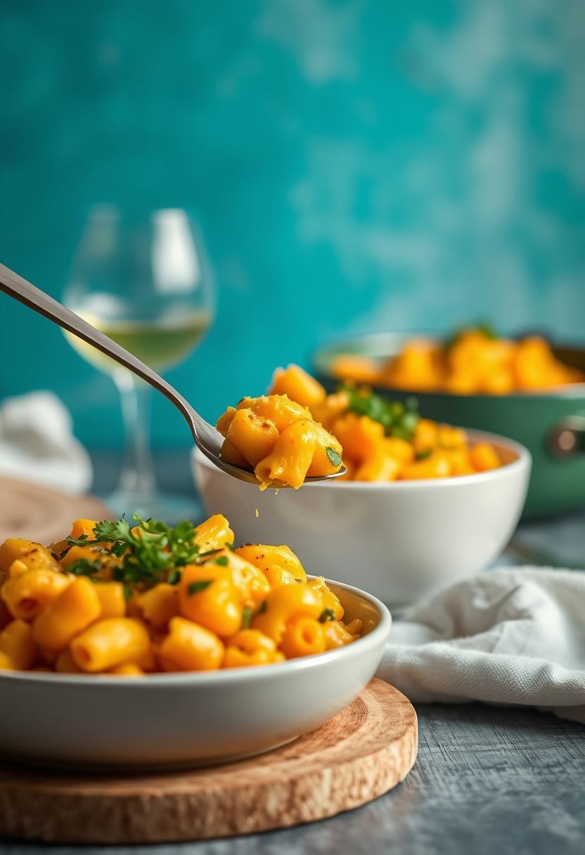 Butternut Squash Mac and Cheese