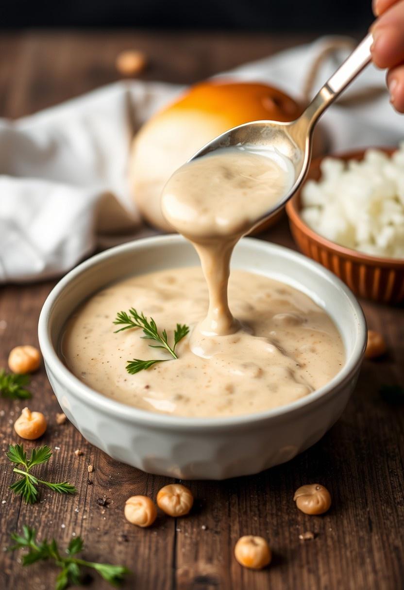 Cashew Cream Gravy