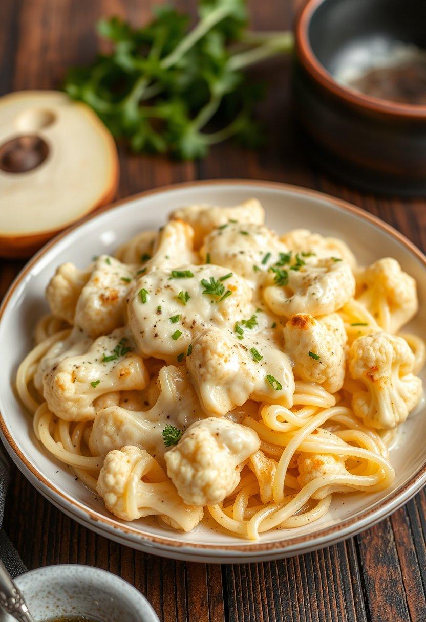 Cauliflower Alfredo