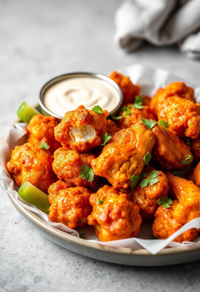 Cauliflower Buffalo Wings