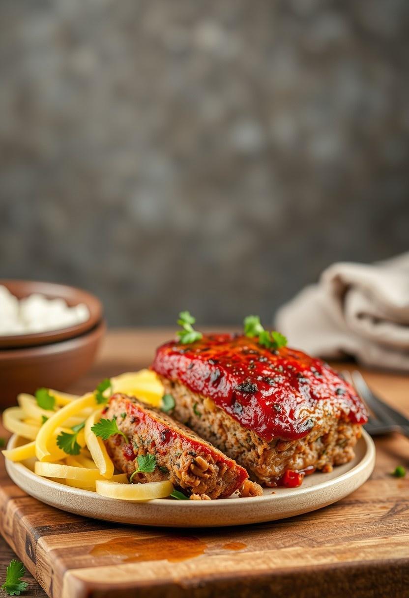 Cauliflower and Walnut Meatloaf