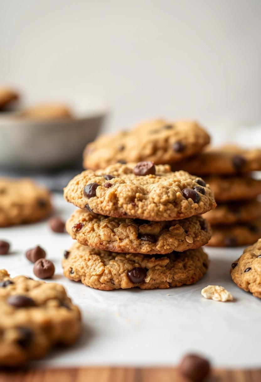 Cayenne Cinnamon Oatmeal Raisin Cookies