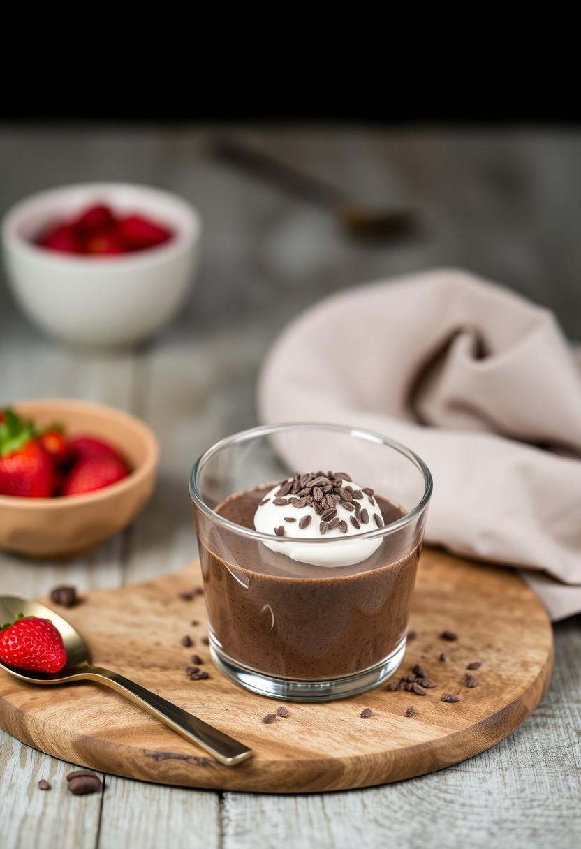 Chia Seed Chocolate Pudding