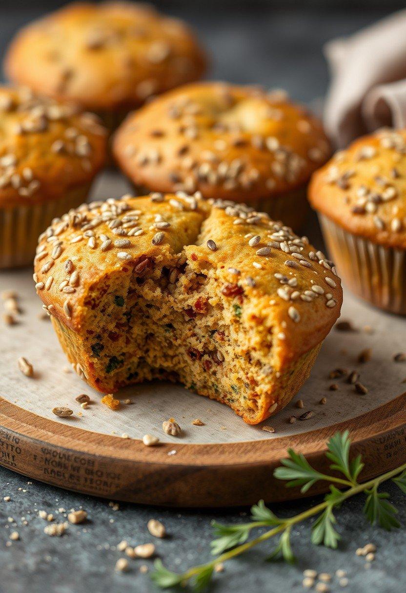 Chia Seed "Egg" Muffins