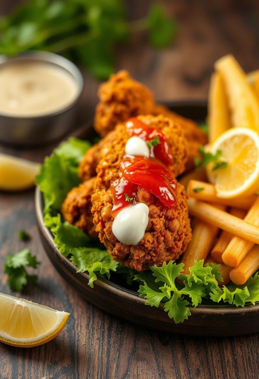 Chickpea Fried Chicken