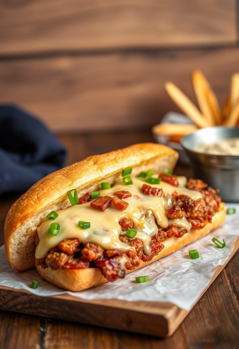 Chickpea Philly Cheesesteak