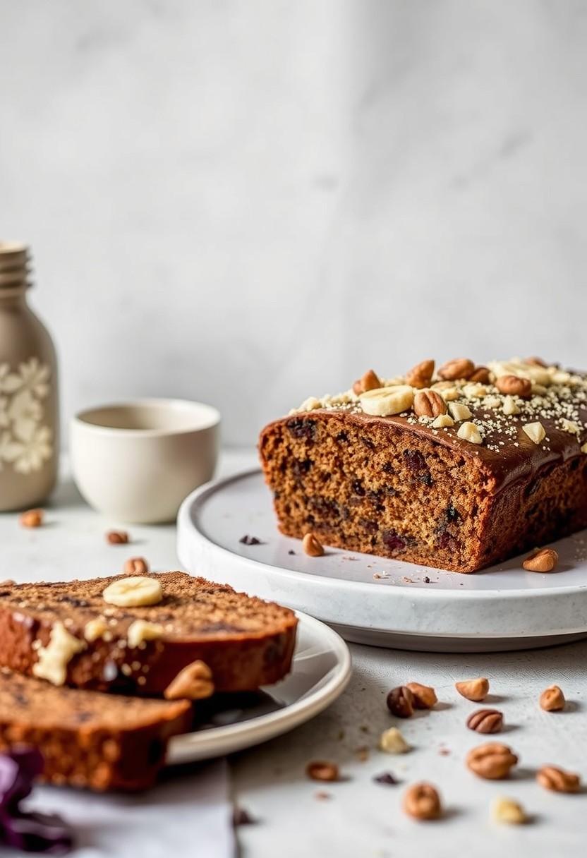 . Choco-Hazelnut Banana Bread