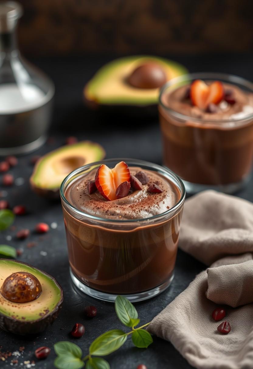 . Chocolate Avocado Mousse