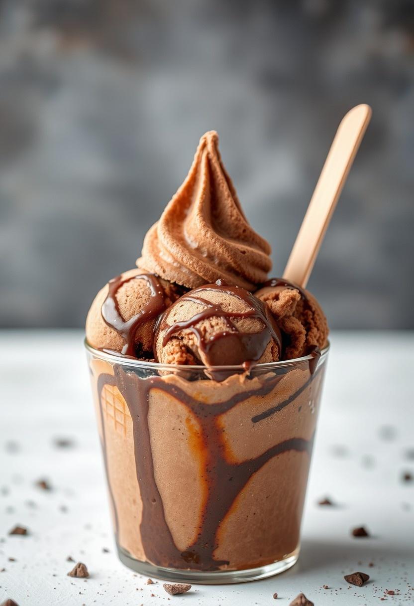 Chocolate Fudge Brownie Ice Cream