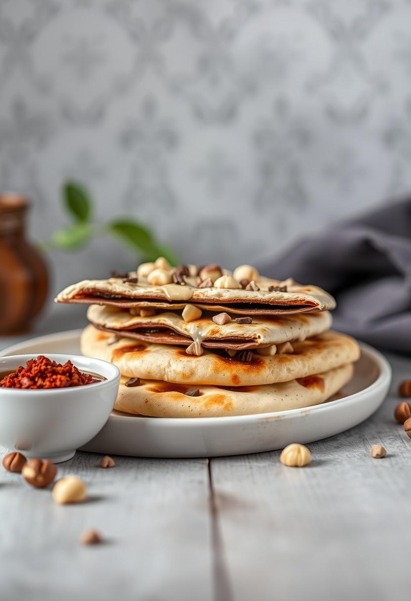 Chocolate Hazelnut Naan