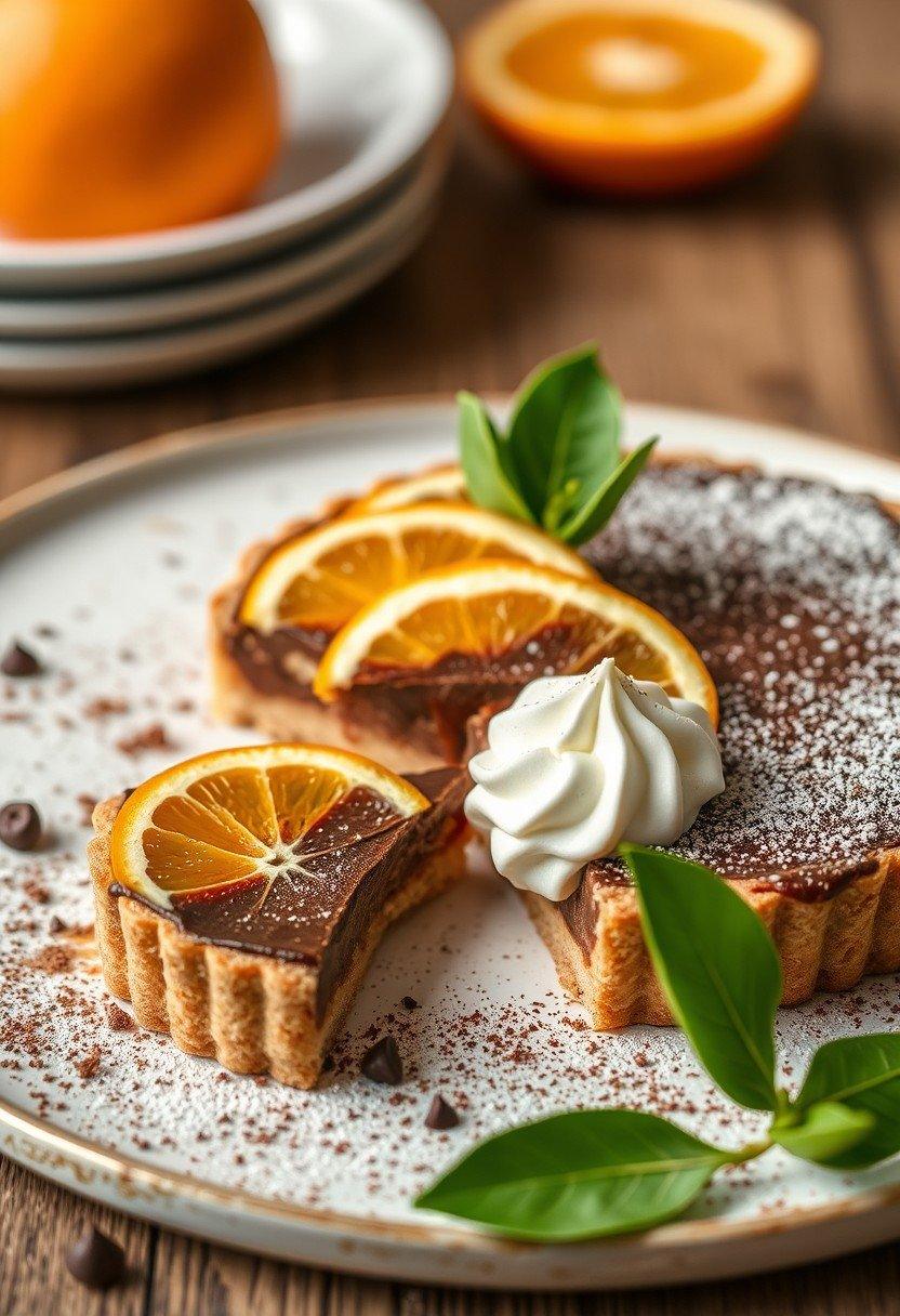 Chocolate Orange Tart