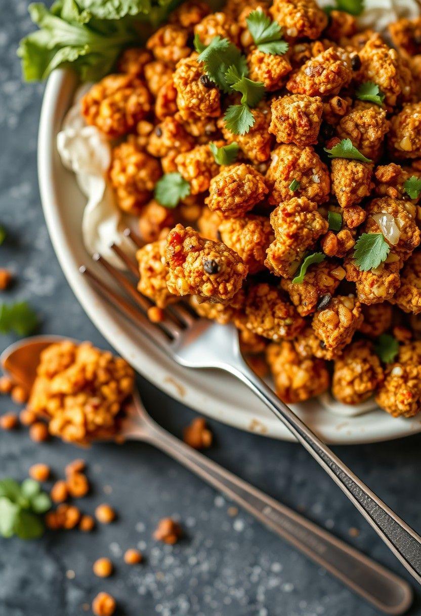 Chorizo-Spiced Tofu Crumbles