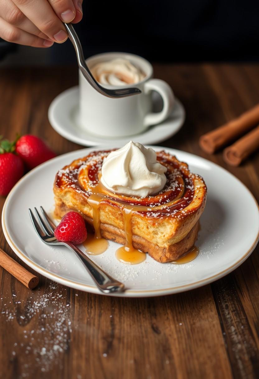 Cinnamon Roll French Toast