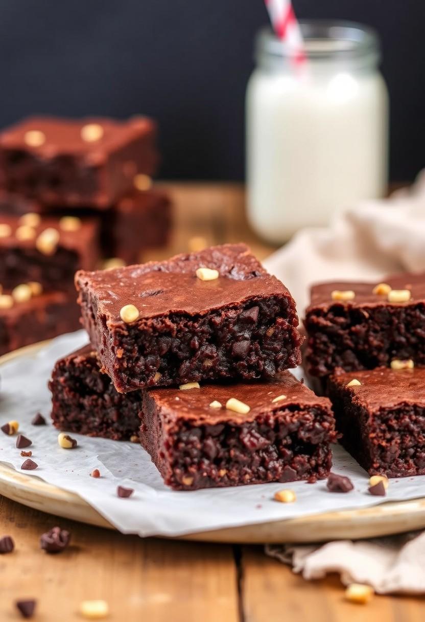 Classic Fudgy Vegan Brownies