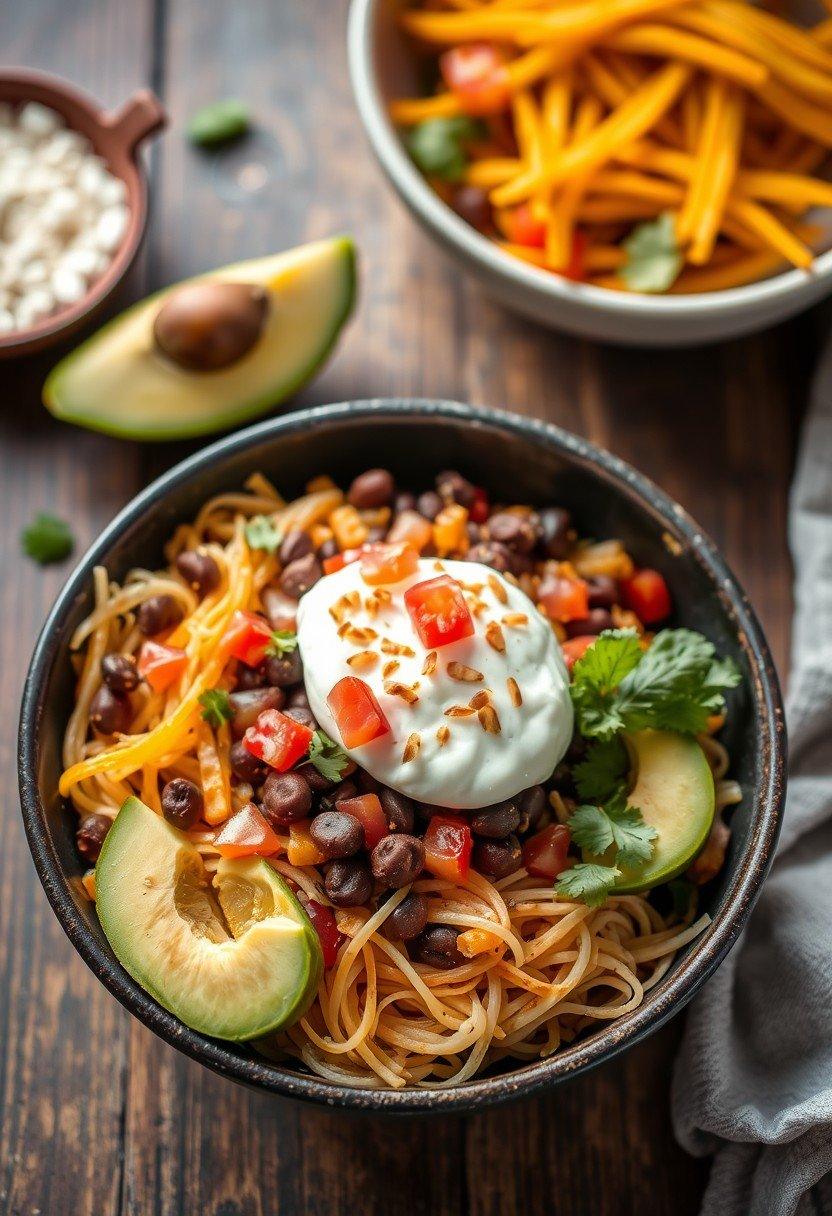 Classic Vegan Black Bean Burrito Bowl