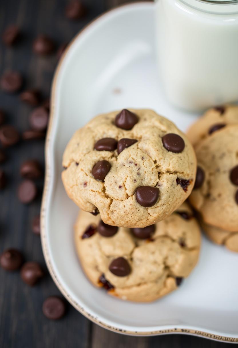 Classic Vegan Chocolate Chip Cookies