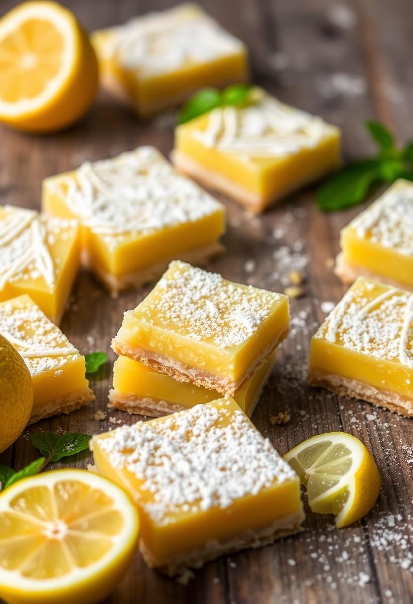 Classic Vegan Lemon Bars