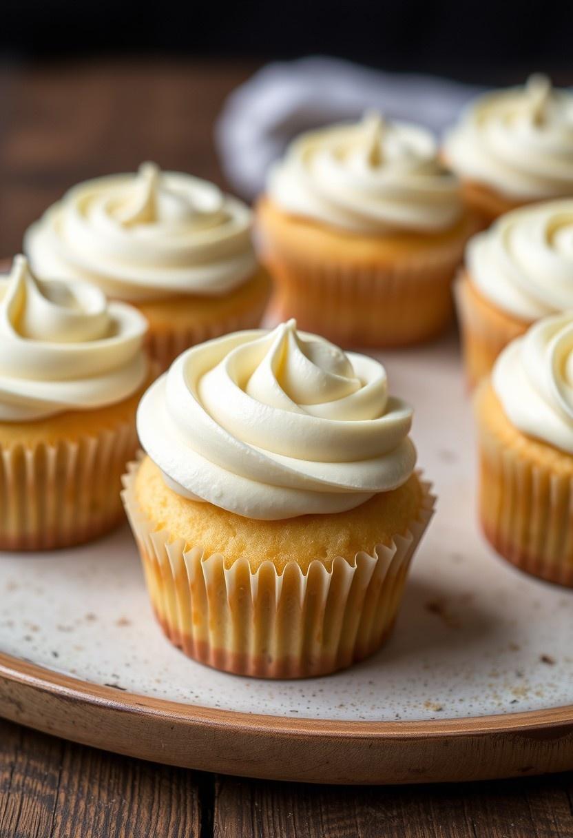 Classic Vegan Vanilla Cupcakes