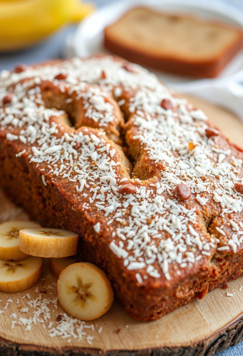 . Coconut Banana Bread