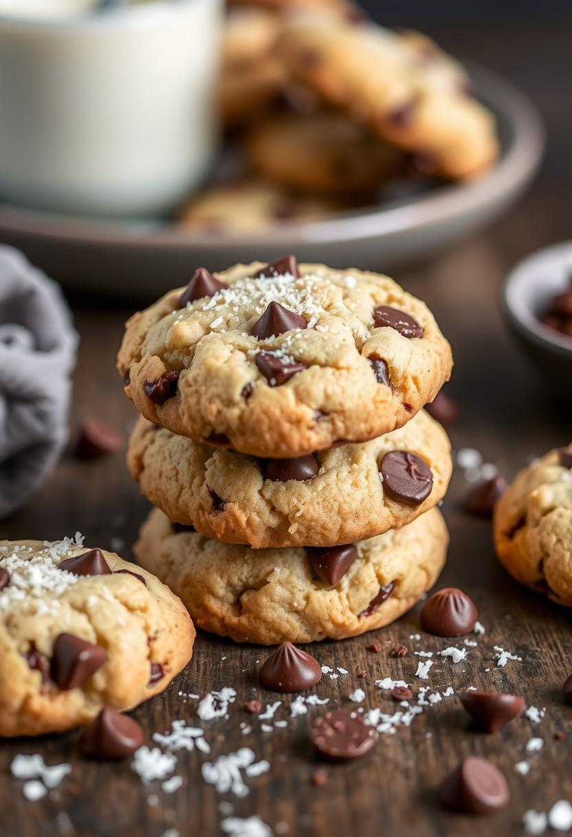 Coconut Chocolate Chip Cookies