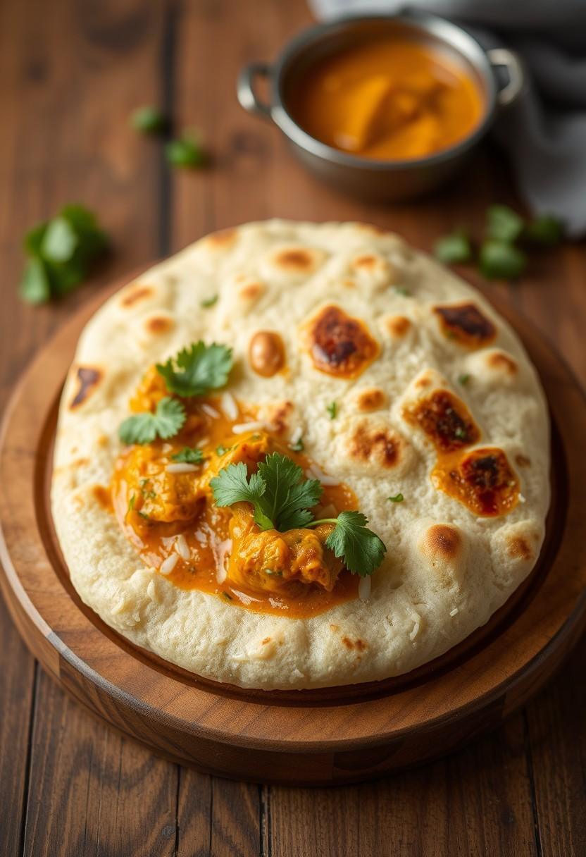 Coconut Curry Naan