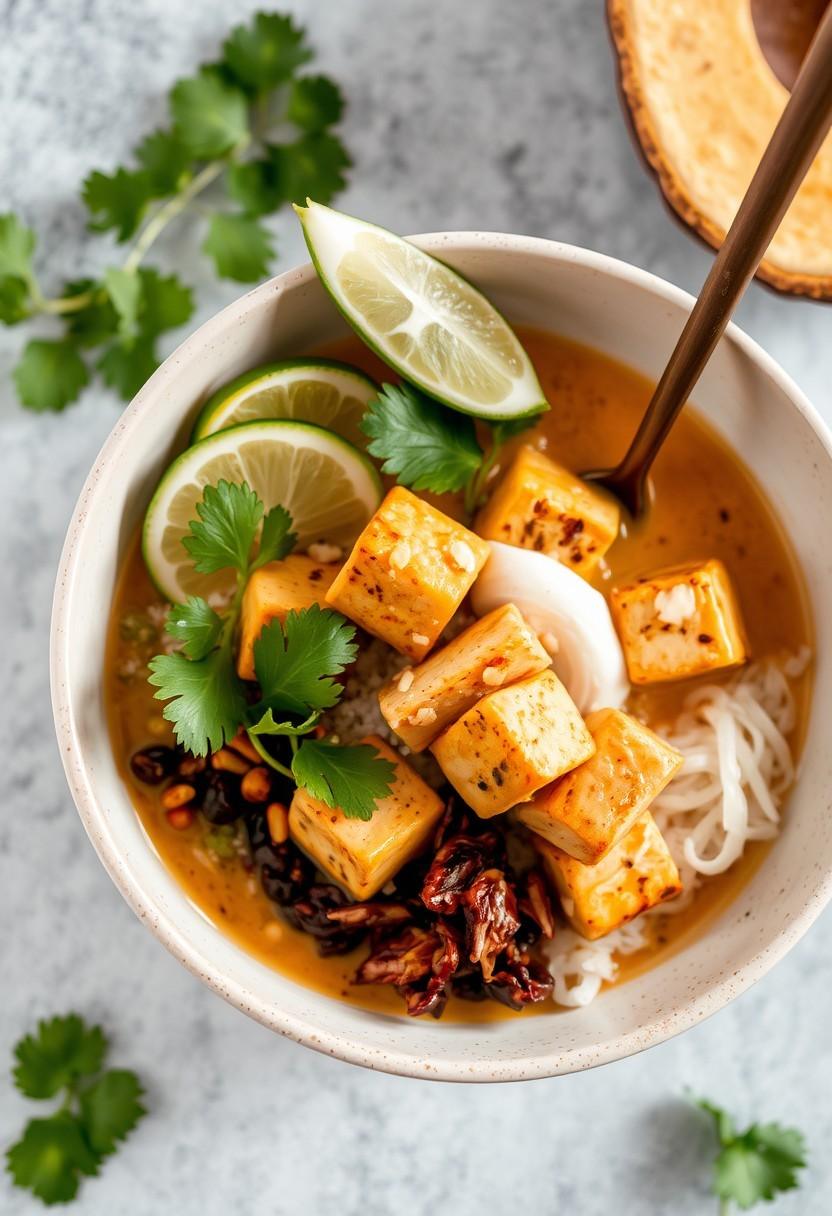 Coconut Curry Tofu Bowl