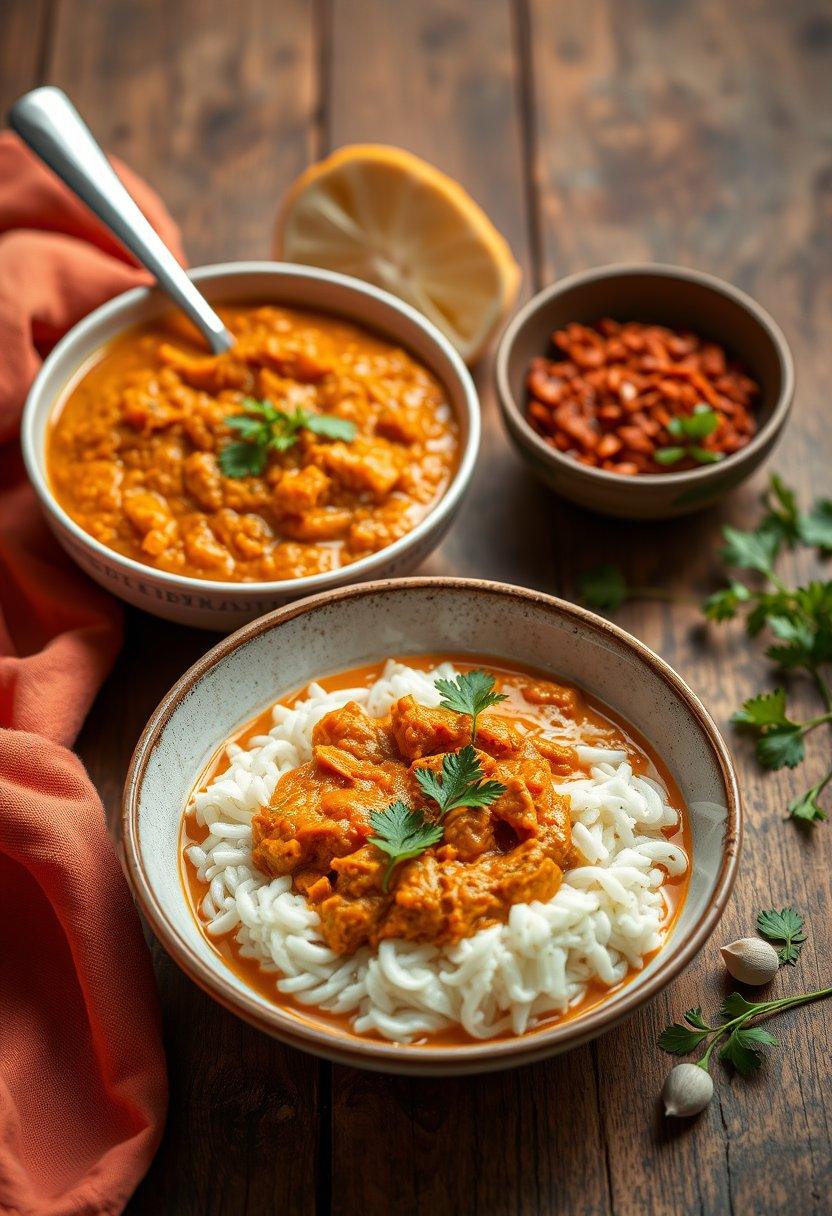 Coconut Red Lentil Dahl