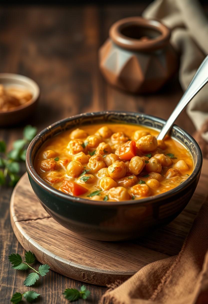 . Creamy Coconut Chickpea Stew