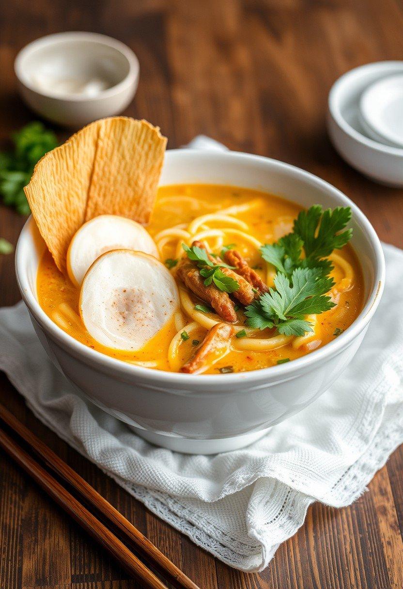 Creamy Coconut Curry Ramen