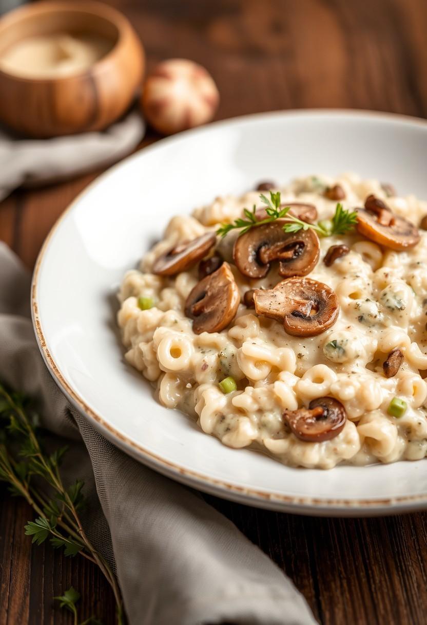 Creamy Mushroom Risotto